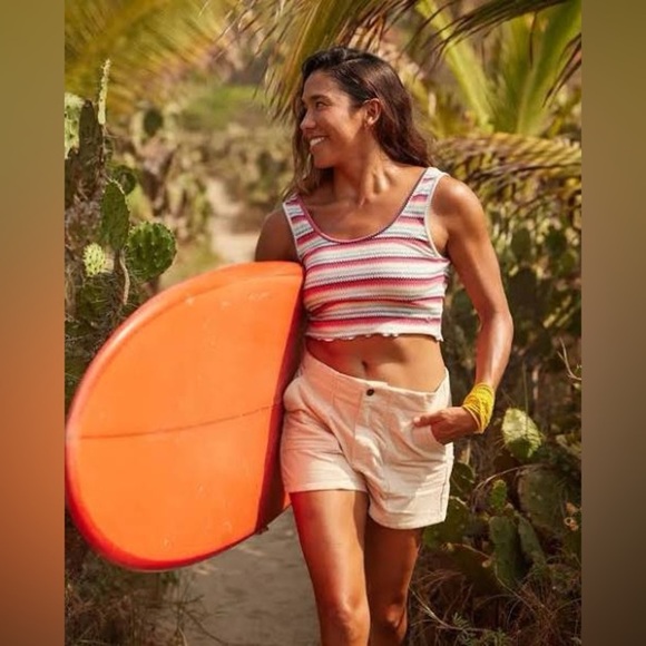 NWT - Roxy Women's Keep It Wavy Striped Tank Top - size XL - Picture 8 of 8